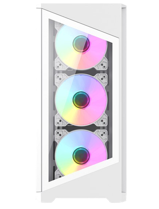 Корпус GameMax Destroyer ARGB White (Destroyer TGW), фото 1