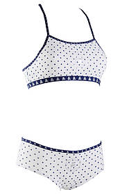 Топ і труси Lula Castagnette BRASSIERE&SHORTY X1 FILLE синій Діт 12/14