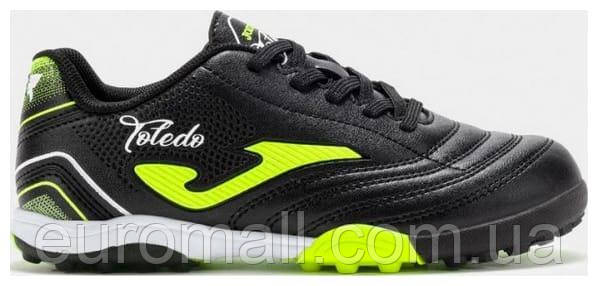Сороконіжки дитячі Joma TOLEDO чорні Діти 37, фото 1