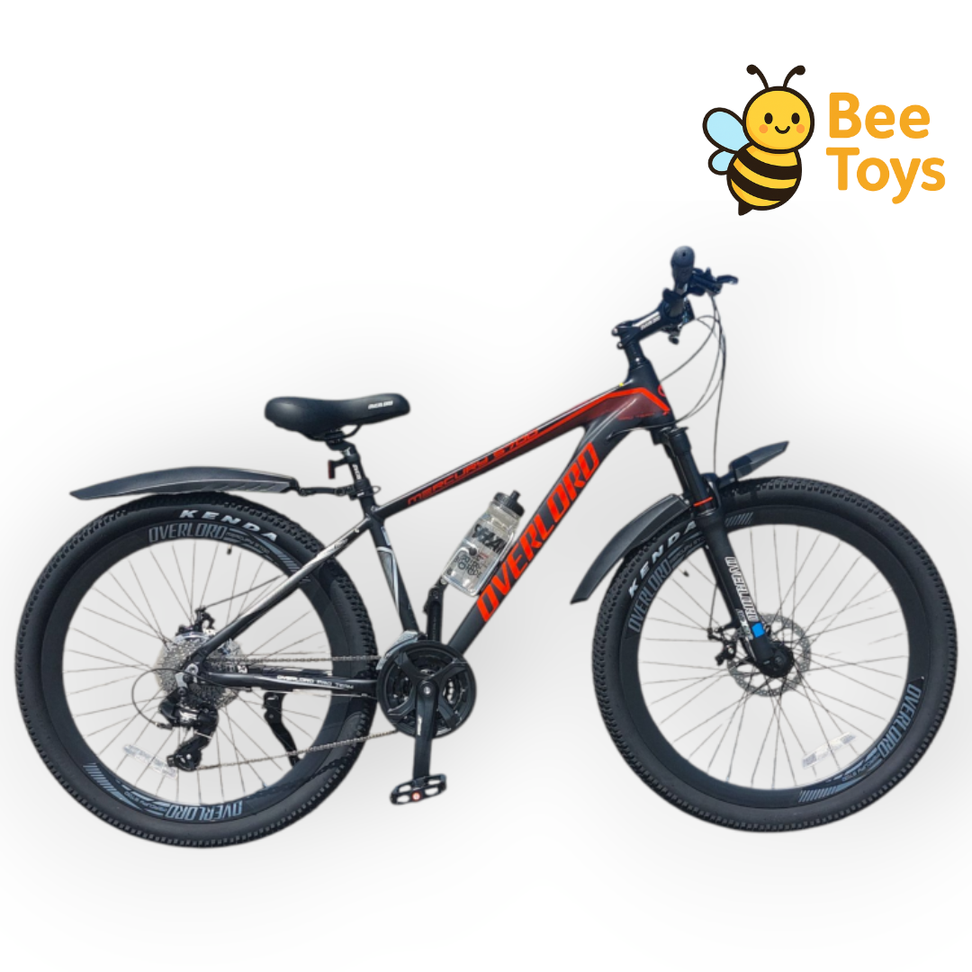 Гірський велосипед Overlord Mercury S700, 29" червоний-чорний, алюмінієвий, рама 20", фото 1