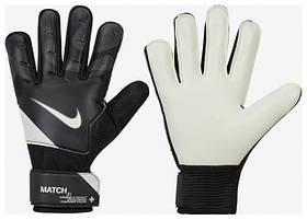 Воротарські рукавиці Nike NK GK MATCH JR - HO23 чорний, білий Діт 8 (21,6 см)
