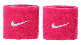 Напульсник Nike SWOOSH WRISTBANDS 2 PK VIVID PINK/WHITE OSFM рожевий Уні OSFM