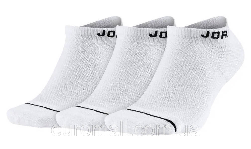 Шкарпетки Nike U J ED CUSH POLY NS 3PR 144 білий Уні 38-42