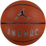 М'яч баскетбольний Nike JORDAN ULTIMATE 2.0 8P DEFLATED коричневий, чорний Уні 7, фото 3