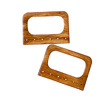 Комплект ручок для сумки прямокутні 14х10 см