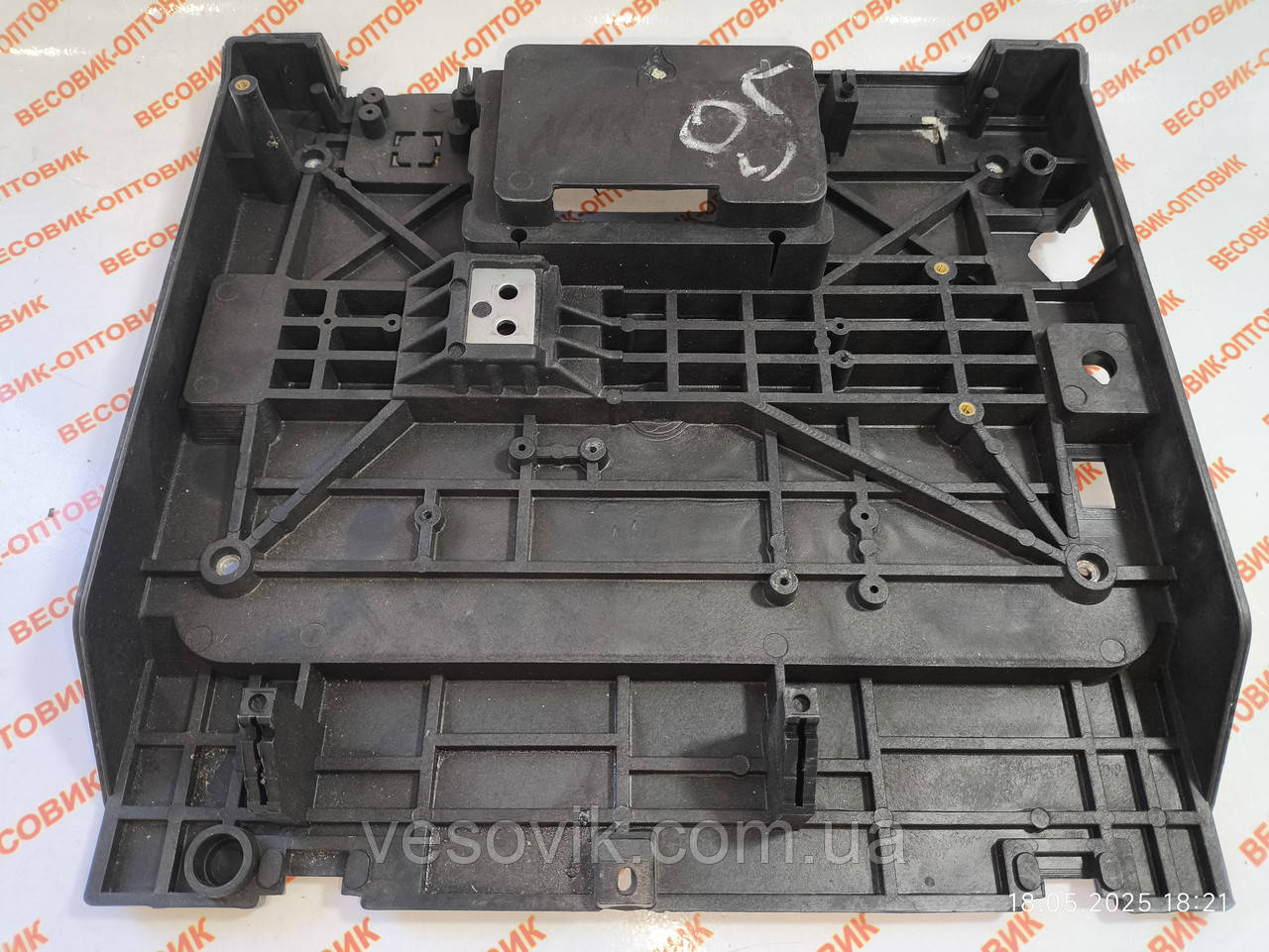 Нижня частина корпусу для торгових ваг 40кг 55кг ACS-А9 D1-4 Elite Lux, Crystal, Matrix Б/В Код:011
