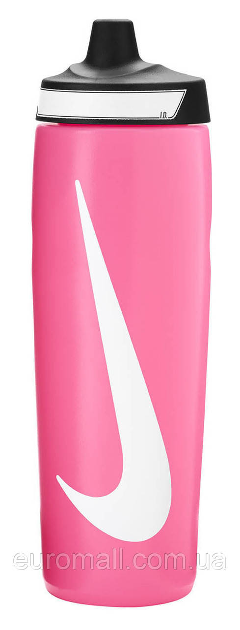 Пляшка Nike REFUEL BOTTLE 24 OZ рожевий, чорний, білий Уні 709 мл