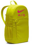 Рюкзак Nike Y NK ELMNTL BKPK - NK AIR 20L синій, жовтий, червоний Діт 46х30х13 см, фото 3