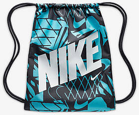 Мішок Nike Y NK DRAWSTRING - CAT AOP 1 чорний, синій, білий Діти 43 х 36 см