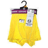 Труси-боксери Sergio Tacchini BOXER GA TACCHINI X1 жовтий Діт 116 см (6 ANS), фото 3