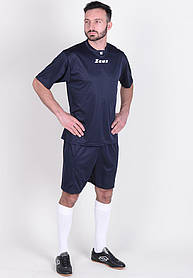 Форма (шорты + футболка) Zeus KIT PROMO синій Діти XXXS