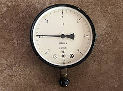 МВП4-У Мановакуумметр загальнотехнічний -1.5кгс/см2 Ф160 мм М20*1,5 з радіальним штуцером (ссор-нові!)