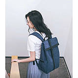 Рюкзак Xiaomi RunMi 90 GRINDER Oxford Backpack Dark Blue (темно синий), фото 7