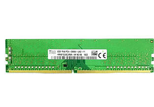 Оперативна пам'ять для ПК SK HYNIX DDR4 8 GB 2Rx8 PC4-2666V б/в