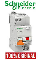 Диф 2P(1+N) 40A C 30mA SCHNEIDER ELECTRIC АД63 11475 Диференціальний автоматичний вимикач Домовий