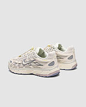 Женские кросівки Nike P-6000 Beige Grey Violet Взуття Найк П-6000 бежеві сітка гладка шкіра демісезонні, фото 5
