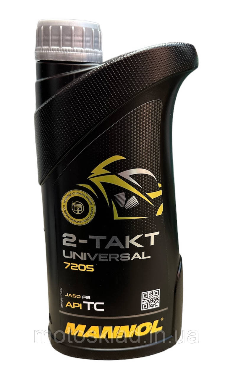 Олива моторна Mannol 2-Takt Universal 1 л, фото 1