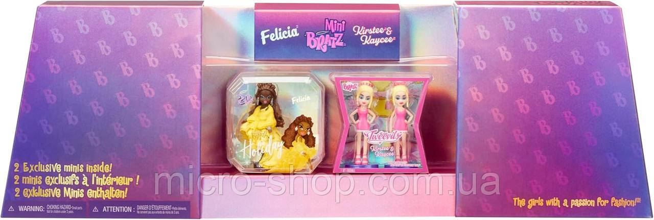 Міні фігурки Твівіли та Феліція Братц Miniverse Mini Bratz Limited Edition, фото 1