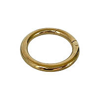 Кільця карабін для сумки золото (3,5 см)