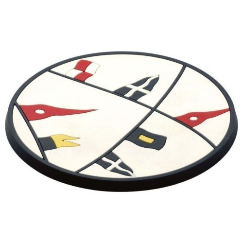 Підставки під напої Regata 6 шт Marine Business ПВХ нескользяче покриття Ø 10.5 см Іспанія, фото 1