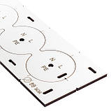 Шаблон Polax для підрозетників з отворами (1000-238), фото 3