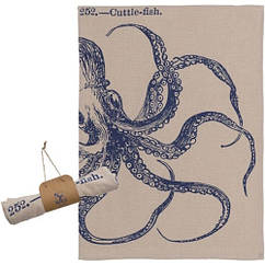 Рушник кухонний Octopus 70х50 см бавовна пісочний Batela.