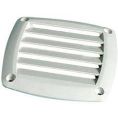 Вентиляційна решітка 125×125 мм пластиковий білий Osculati ABS-пластик Італія нова