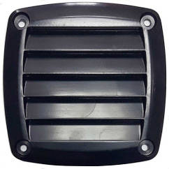 Вентиляційна решітка 125×125 мм чорна Osculati АБС-пластик Італія нова для дому та офісу