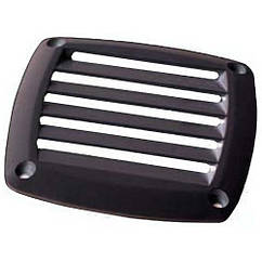 Вентиляційна решітка 85×85 мм пластик чорний Osculati АБС-пластик Італія нова для вентиляції