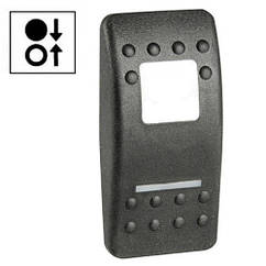 Кнопка Carling Switch Contura II чорна з символом "Відкриття / закриття даху" підсвітка полікарбонат 29