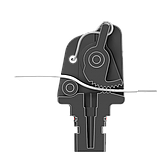 Al003 - Поворотно-нахильний тримач якоря зі стопорною системою Чорний (01.10.002.01.43), фото 6