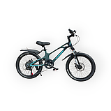 Дитячий велосипед HAMMER M-1, 20", двоколісний, магнієва рама, 7 швидкостей, хаки колір, фото 2