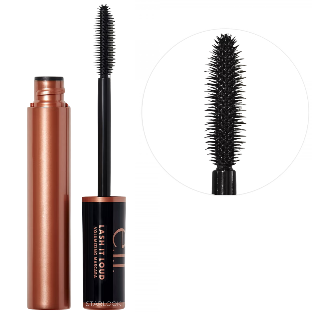 Водостійка туш для об'єму вій e.l.f.cosmetics Lash It Loud Mascara Black 7 г