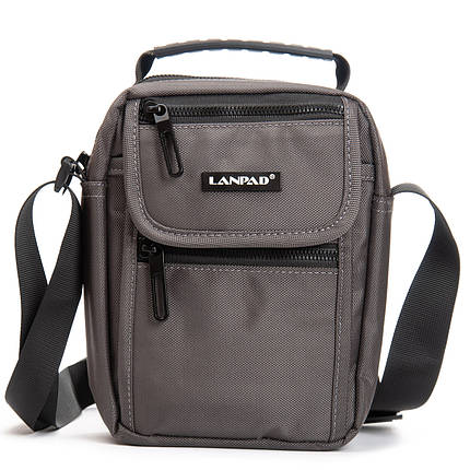 PODIUM Сумка Чоловіча Планшет нейлон Lanpad 20826 grey, фото 1