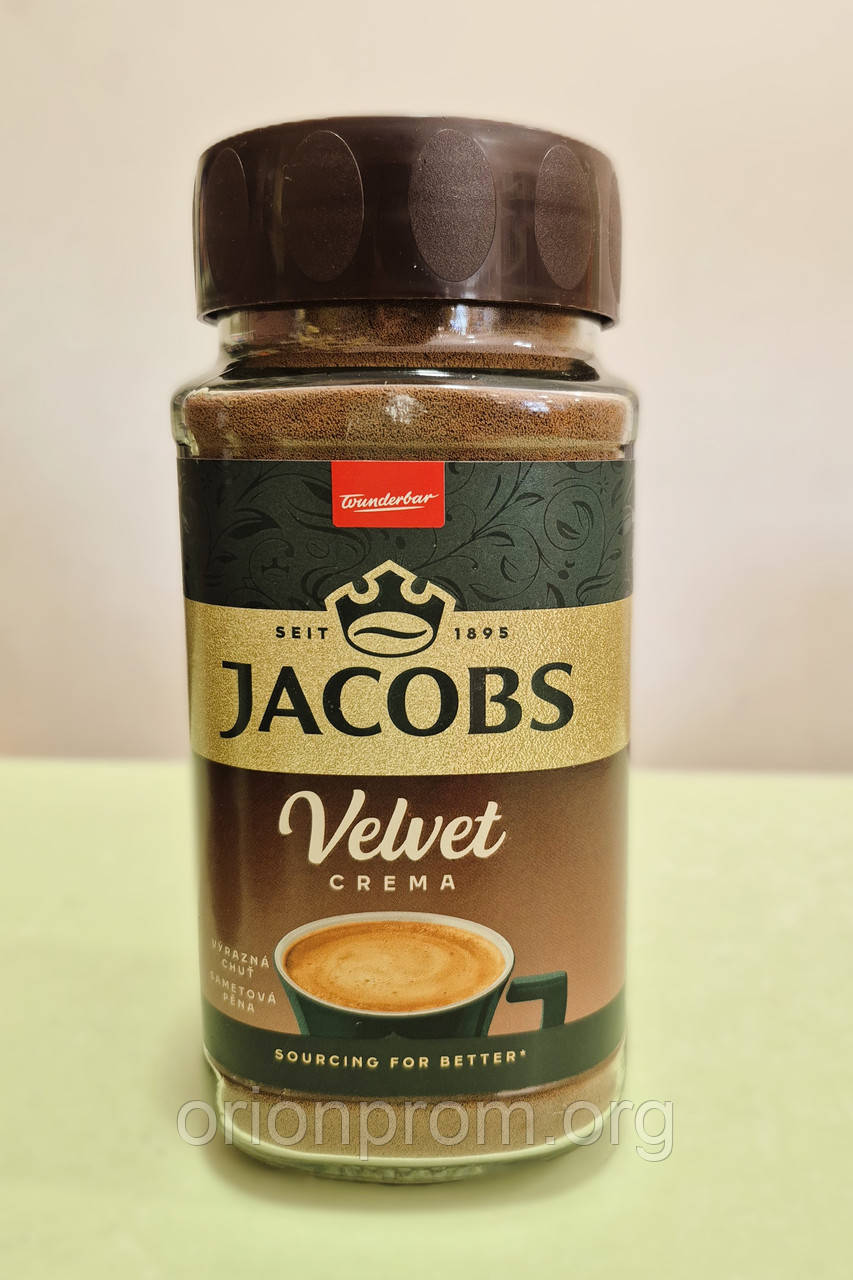 Кава Jacobs Velvet Crema 200 г розчинна