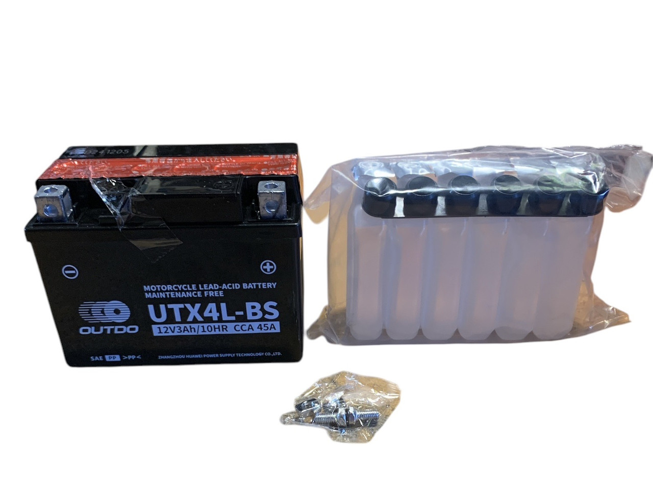 Акумулятор кислотний, заливний Outdo 12V, 4Ah (Розмір 115 х 70 х 85 мм)(Не обслуговується)