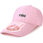 Кепка з вентилятором, від USB, універсальний розмір/ Літня кепка/Басболка з вентилятором, фото 3