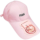 Кепка з вентилятором, від USB, універсальний розмір/ Літня кепка/Басболка з вентилятором, фото 9