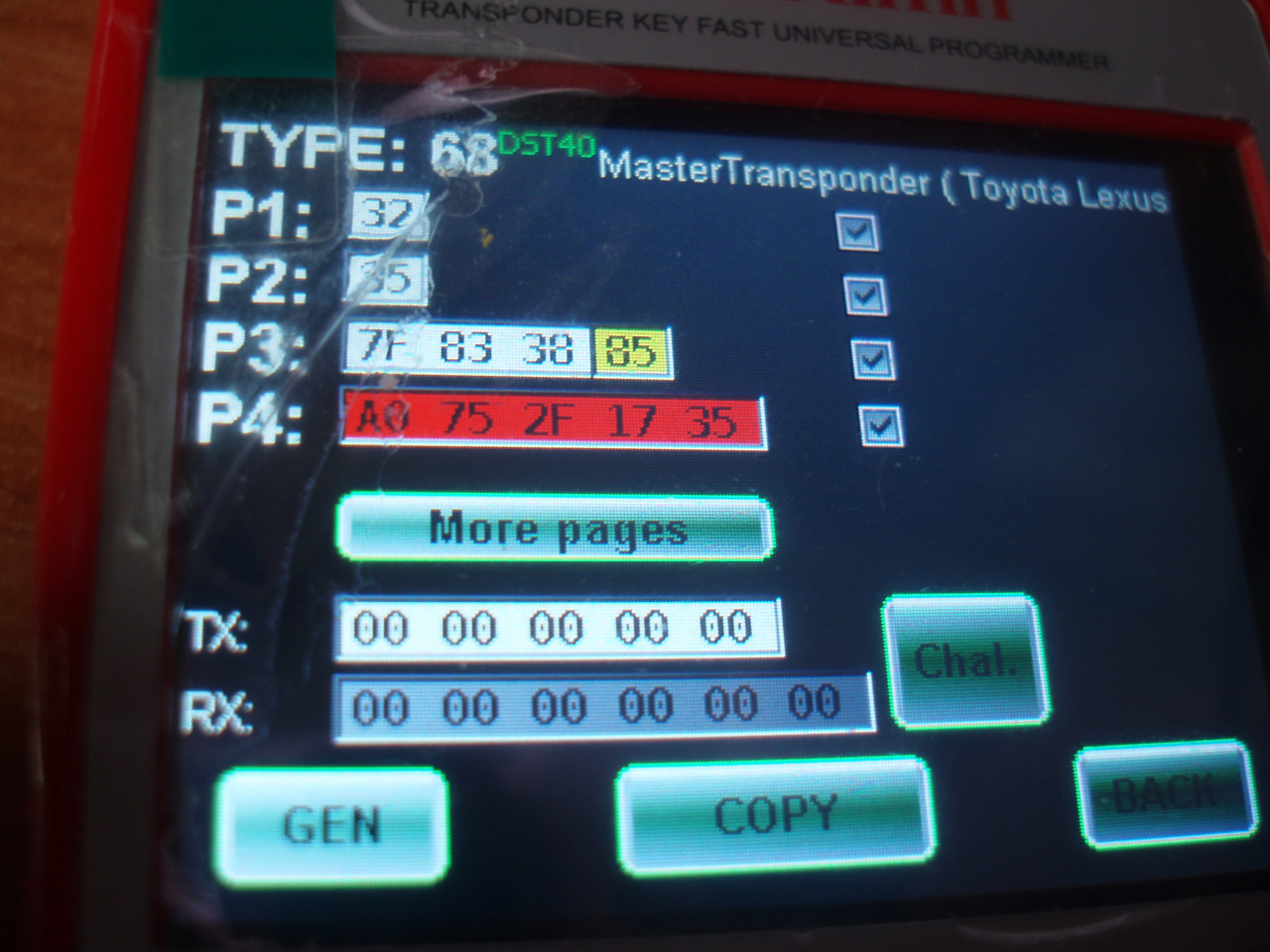 Чип транспондер ID68 (4D68 4D texas crypto) 145-00 64A0GPG Toy_ota Lexys,  цена: 300 ₴, купить на Prom.ua