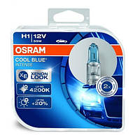 Лампа 12V H1 55W 4200K +20% Cool Blue "Osram" (Box-2шт) (64150 CBI-BOX)