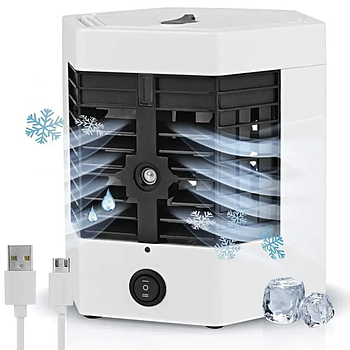 Портативний мінікондиціонер зі зволожувачем повітря 5X Arctic Cool Ultra Pro/Настільний кондиціонер