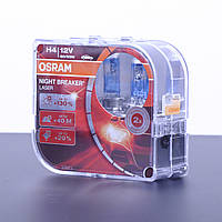 Лампа 12V H4 60/55W +130% Night Breaker "Osram" (Box-2шт) (64193 NBL-НСВ/472NBL)