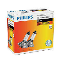 Лампа 12V H7 55W + 30% Premium "Philips" (2шт)