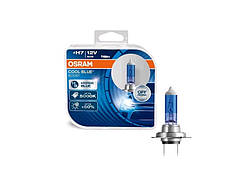 Лампа 12V H7 80W 5000K +50% Cool Blue "Osram" (Box-2шт)