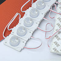Модуль 12V COB 1 Коло Біле Лінза 1W 45х30мм 120Lm,IP67
