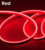 Стрічка Силікон LED Neon 12v 15см червона гнучка (бічне свічення 12х6мм)