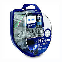Лампа 12V H7 55W +200% Racing Vision "Philips" GT200 (Box-2шт)