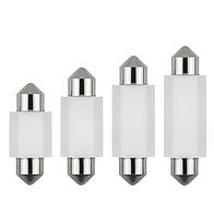 Світлодіод 12/24V Т11 31мм Білий SMD 2-3030 Кераміка 2.5W №130