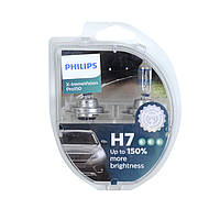 Лампа 12V H7 55W +150% X-treme Vision Pro "Philips" (Box-2шт)