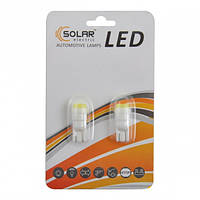 Світлодіод 12V Т10 Білий COB Кераміка "Solar" LC342 B2 Ceramic